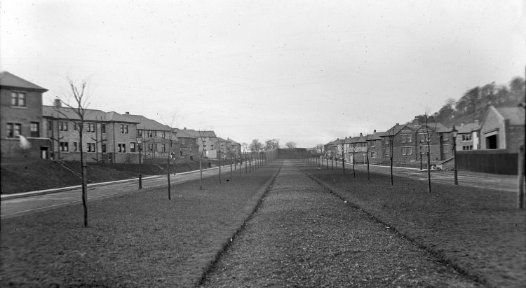 he first council estate in Scotland was built in 1919 in Logie, Dundee. Photo courtesy of Dundee City Archives 